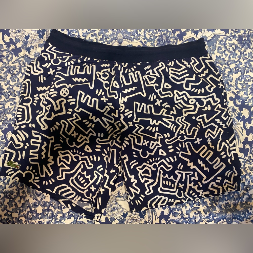 COPY - These are Keith hairing swim trunks by Lacoste